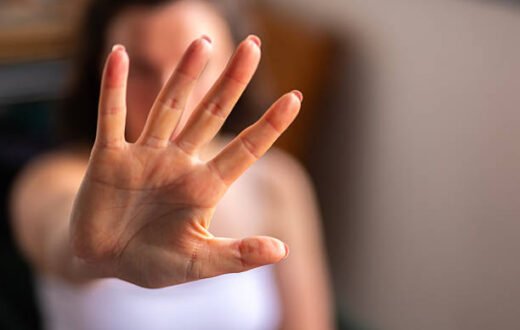 Stop Gesture with Open Hand